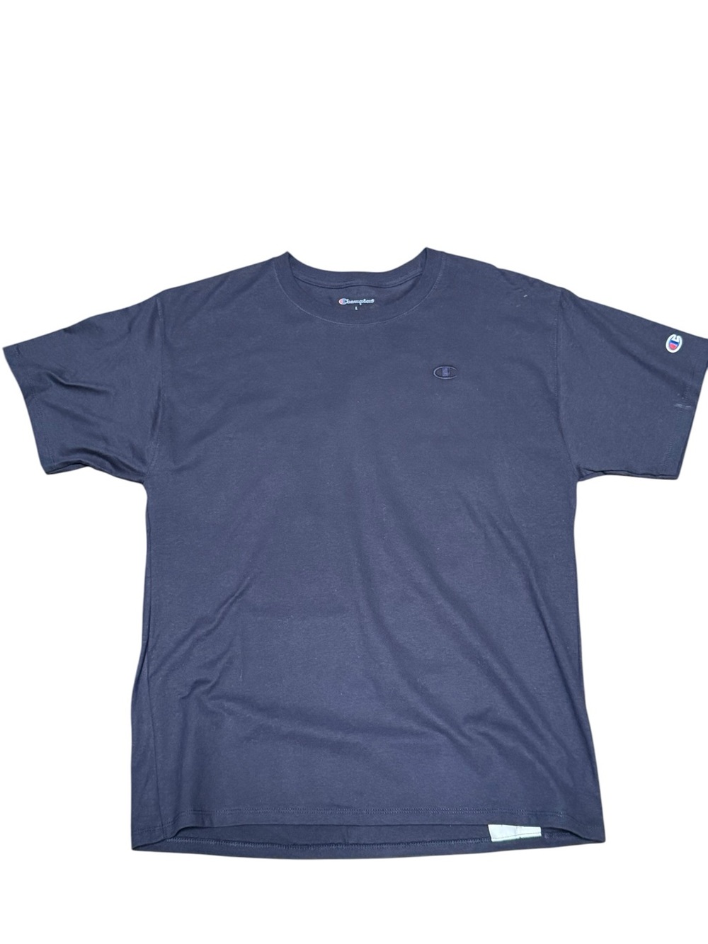 Champion Navy Short Sleeve Crew T-Shirt